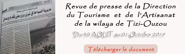 revue de presse octobre